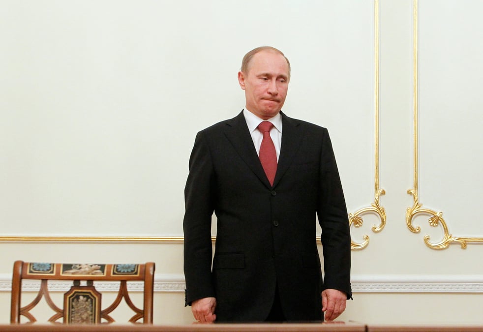 Le president russe vladimir poutine