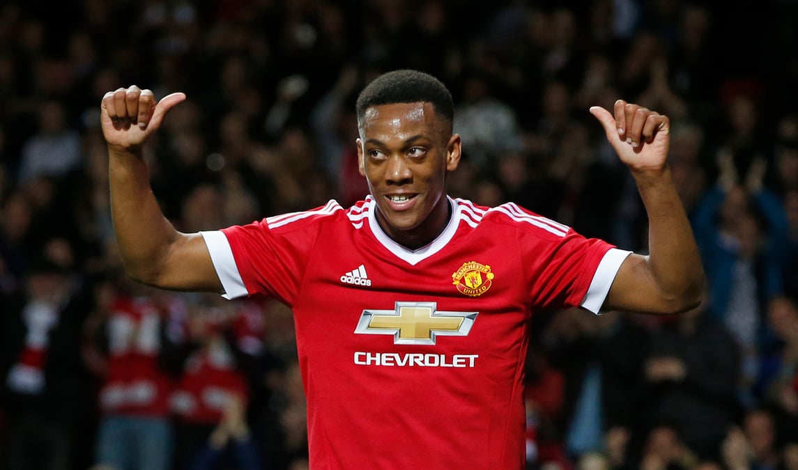 Martial elu meilleur joueur de septembre en premier league