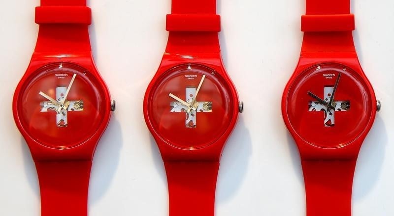 Swatch voit de nouveau ses ventes progresser en chine