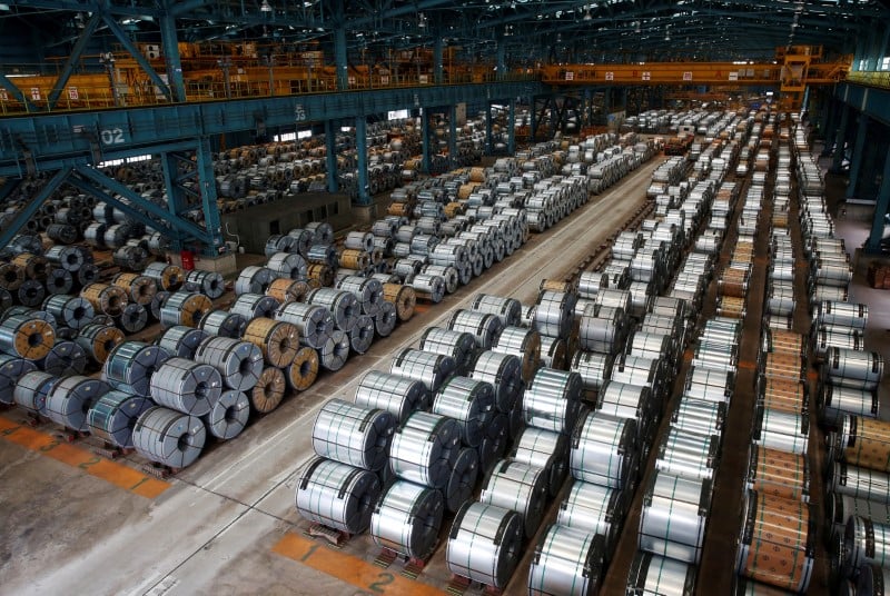 L'ue refuse, a ce stade, de taxer des importations d'acier