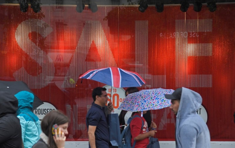 Grande bretagne: rebond inattendu des ventes au detail en aout