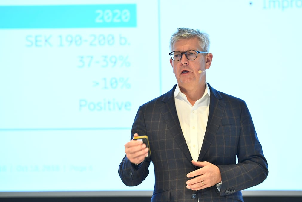 Le directeur general d'ericsson sur le depart