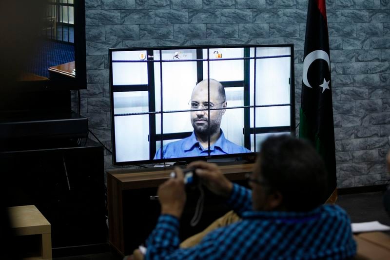 Saïf al Islam Kadhafi comparaît par vidéo à son procès à Tripoli