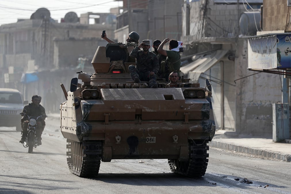 Les troupes syriennes soutenues par ankara pourrait bientot prendre kobani
