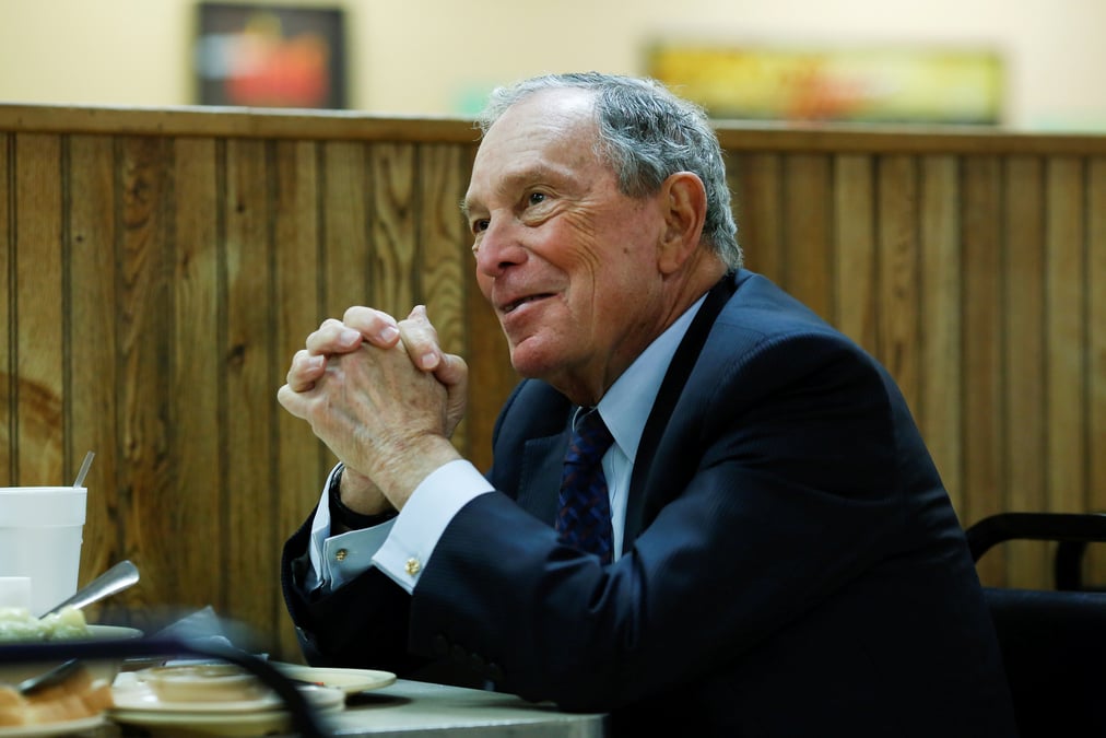 Usa: bloomberg s'enregistre pour etre candidat democrate en 2020