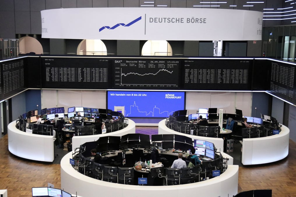 Le dax a francfort