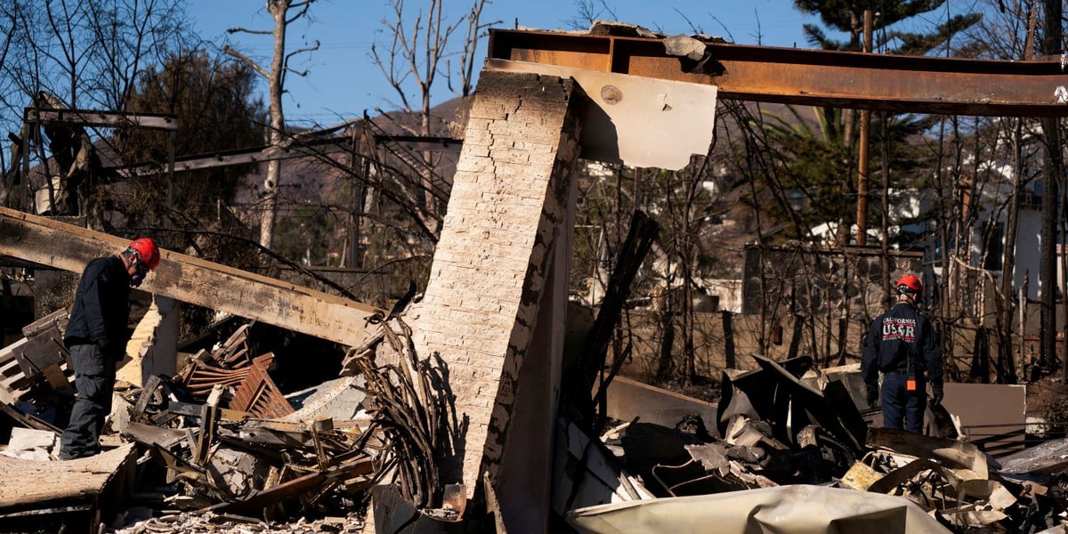 En une semaine, les incendies ont réduit 12.000 bâtiments de Los Angeles en cendres.