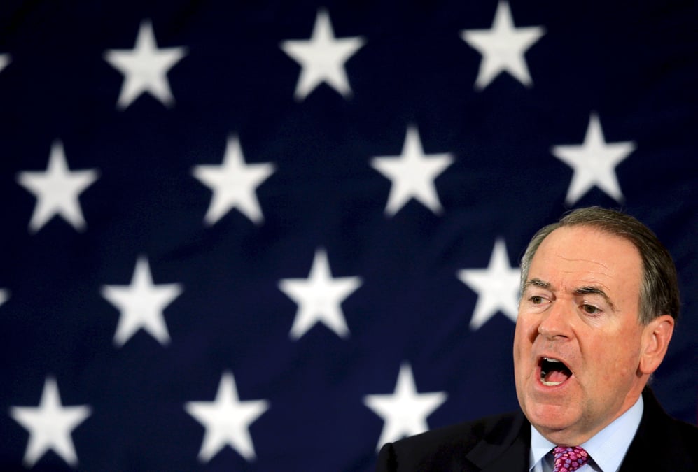 Mike huckabee candidat a la primaire republicaine aux etats-unis