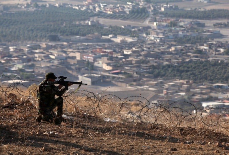 Les kurdes irakiens reprennent une ville a l'ei, pres de mossoul