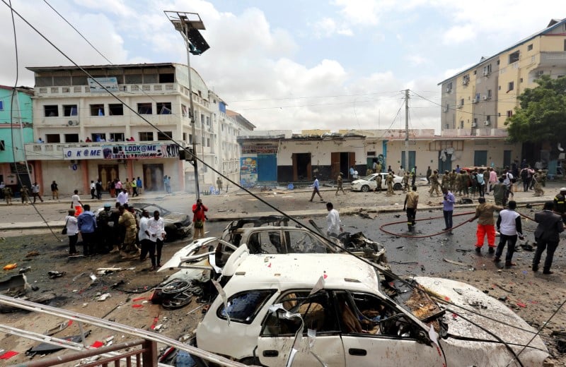 Au moins six morts dans un attentat a mogadiscio