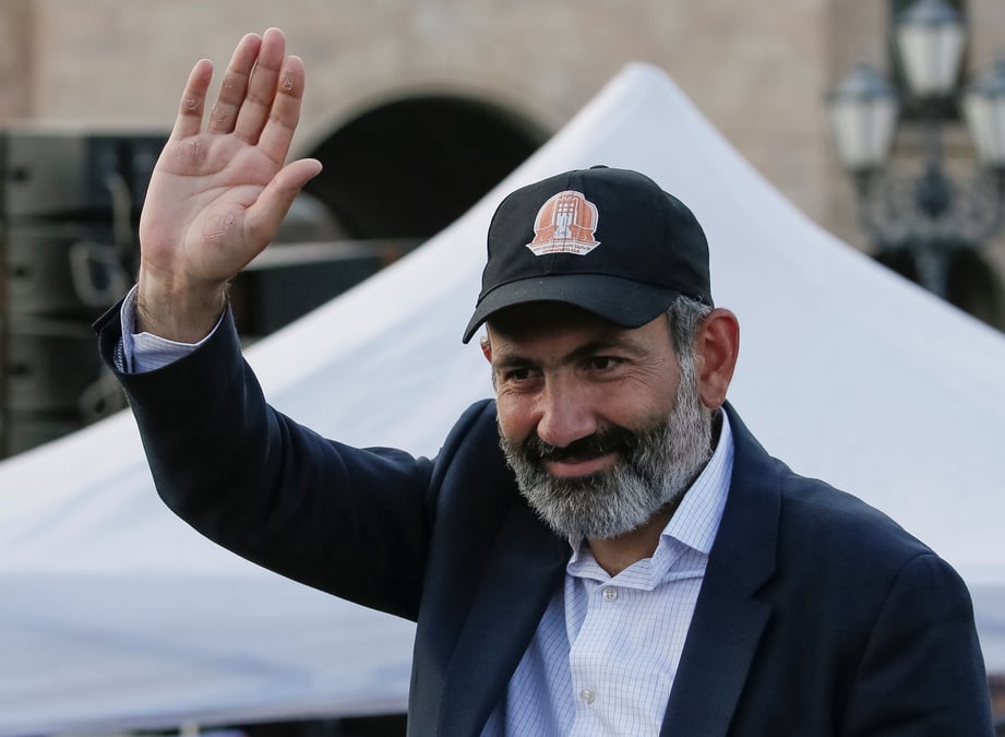 Pachinian, seul candidat au poste de premier ministre en armenie