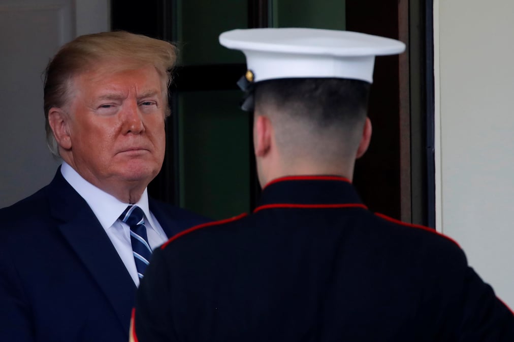 Trump a stoppe des frappes contre l'iran "dix minutes" avant leur declenchement