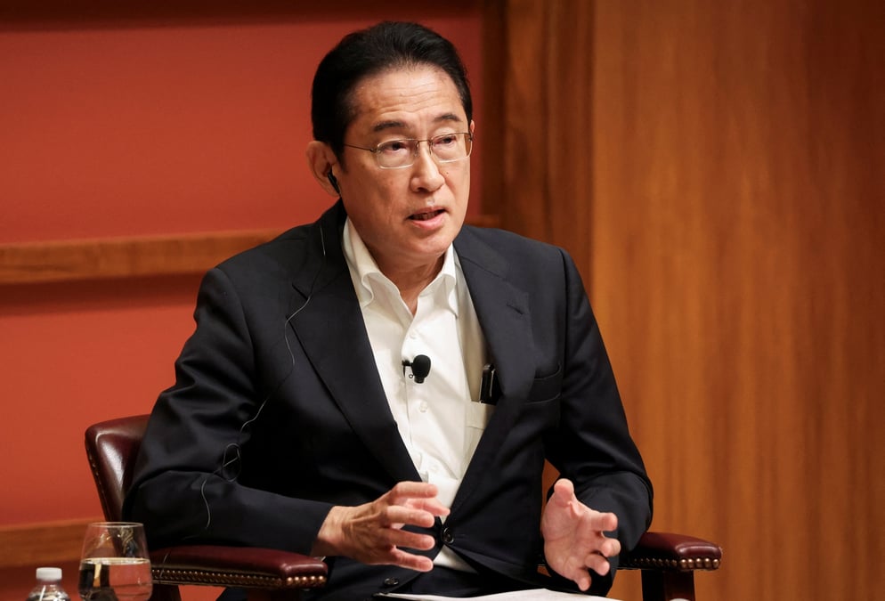 Le premier ministre japonais fumio kishida
