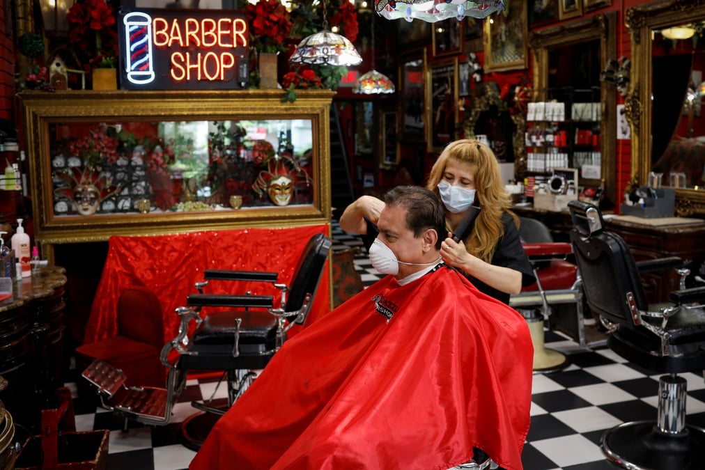 Un salon de coiffure a miami