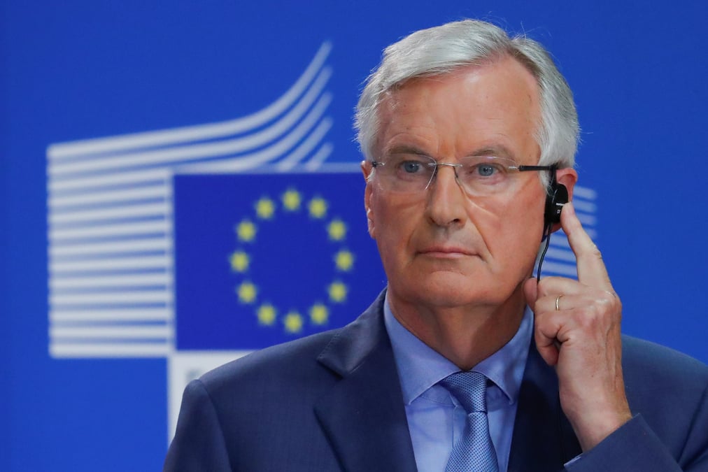 Barnier pret a discuter de la frontiere irlandaise avec londres