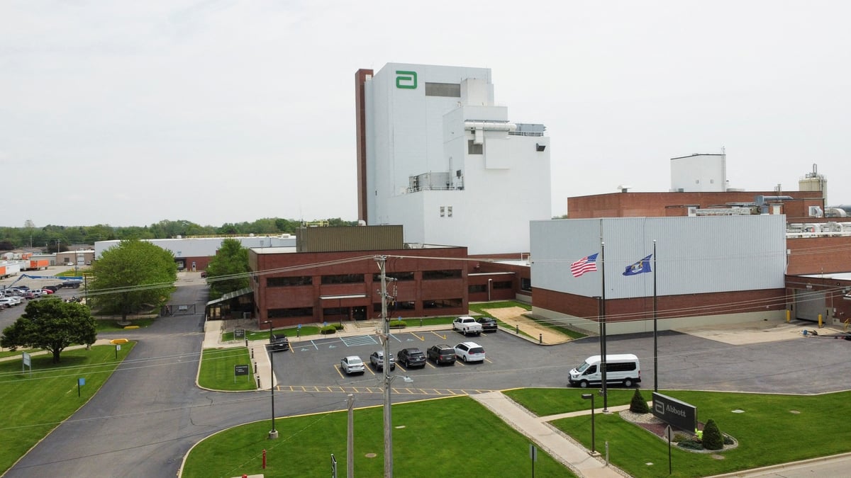 Abbott rouvre son usine de lait infantile dans le michigan