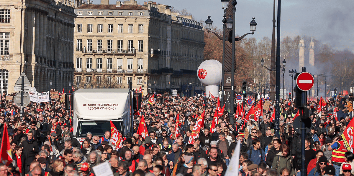 Manifestation contre la réforme des retraites du 31 janvier 2023