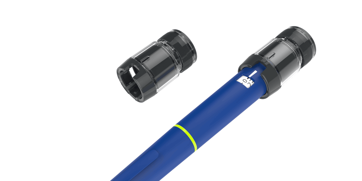 Le dispositif connecté, Mallya, développé par Biocorp, équipe les stylos injecteurs d'insuline de Novo Nordisk depuis deux ans.