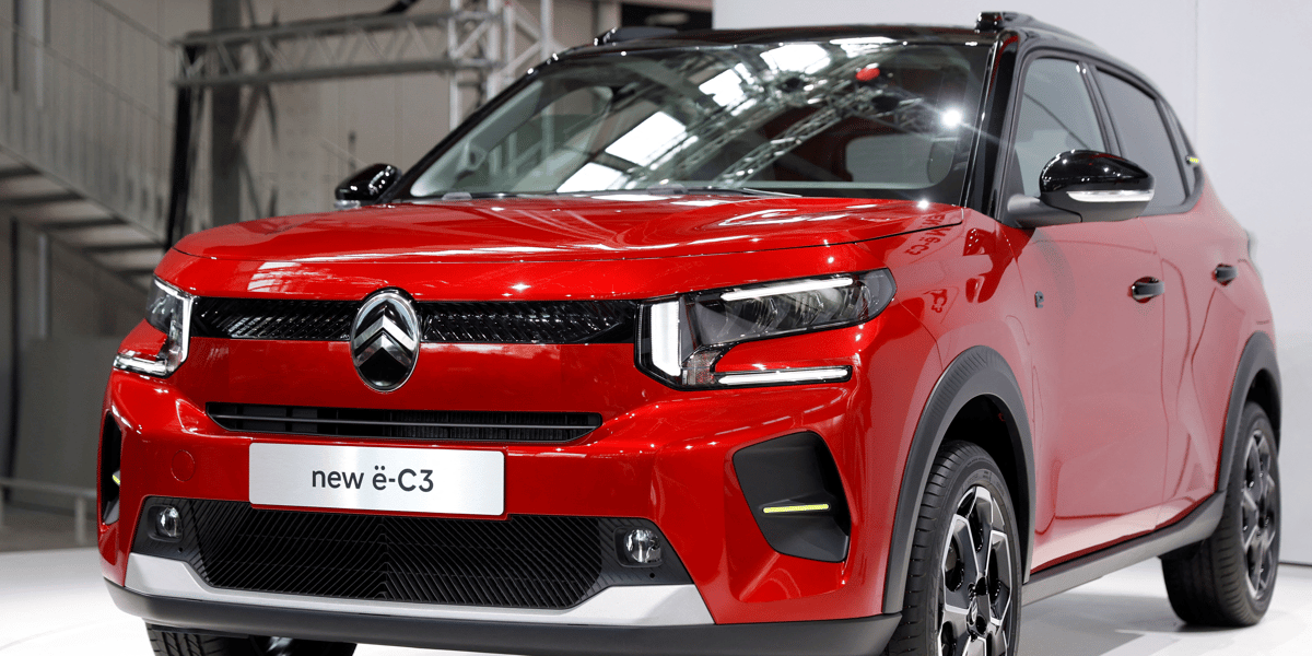 Stellantis devoile le nouveau vehicule electrique abordable citroen e-c3