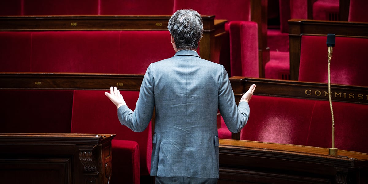 Gabriel Attal à l’Assemblée nationale le 5 juin 2024.