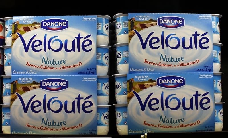 La croissance organique de danone meilleure que prevu