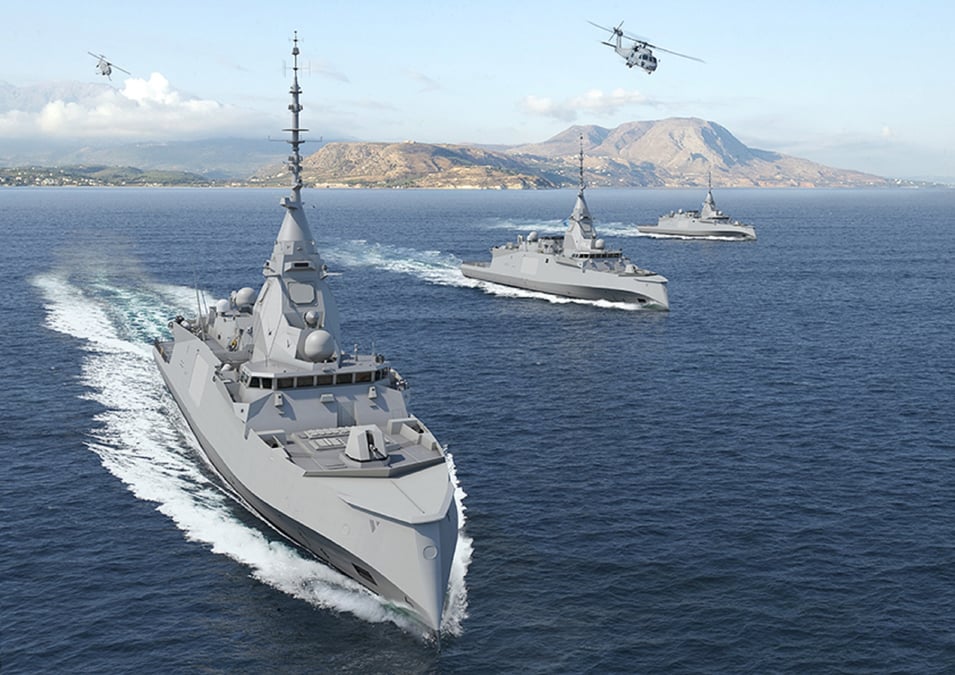 frégates FDI Naval Group Dassault Aviation Rafale Grèce