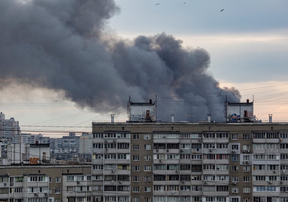 Ukraine: plusieurs explosions ont secoue la capitale kyiv