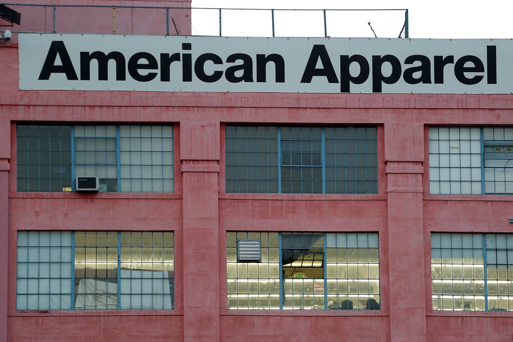 American apparel a nouveau en depot de bilan