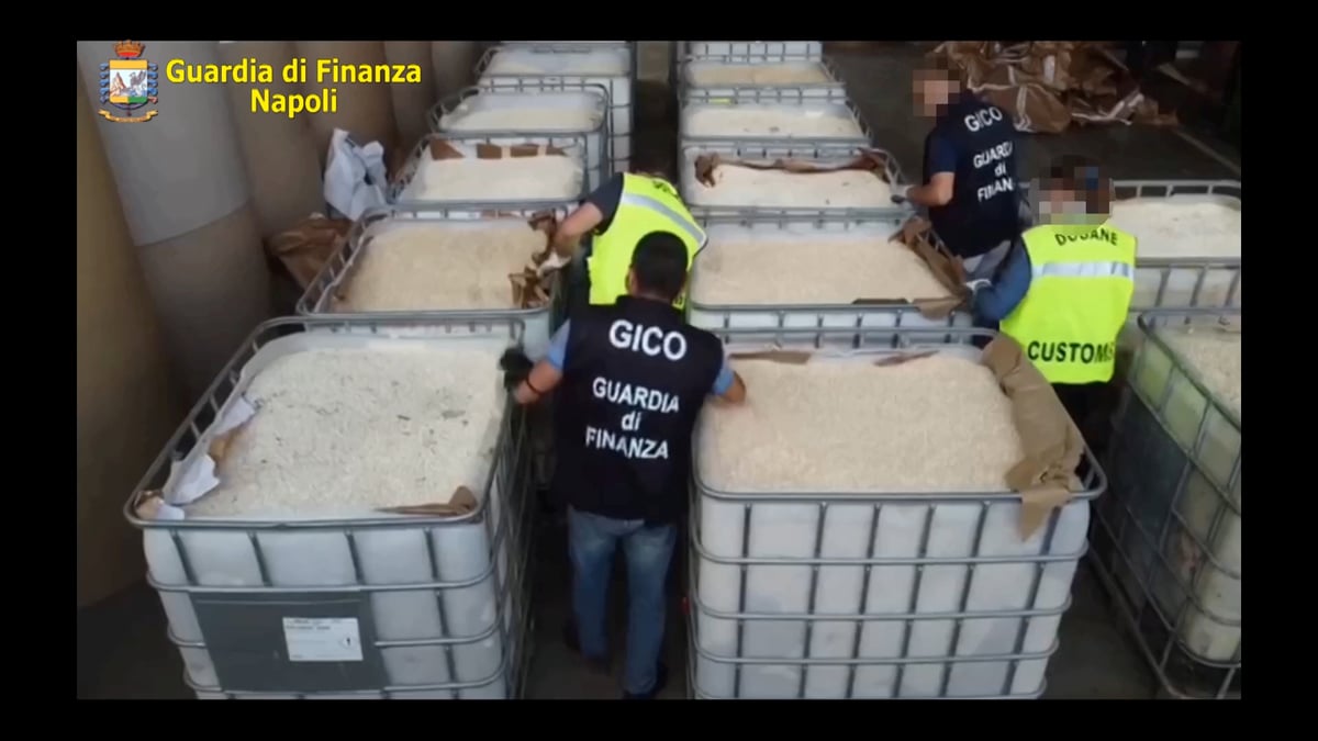 Saisie record de 14 tonnes d'amphetamines en italie