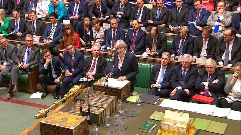 Theresa may lance le brexit avec de grandes ambitions