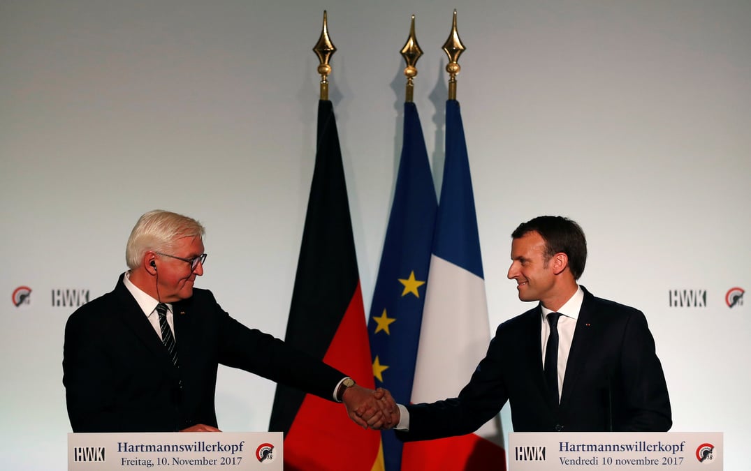 Macron et steinmeier disent l'urgence de reformer l'europe