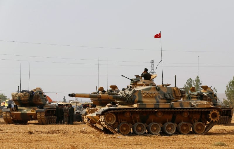L'armee turque dit avoir tue une centaine de combattants du pkk