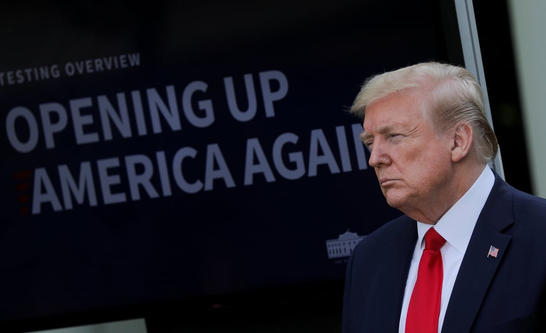 Coronavirus/usa: suffisamment de tests a disposition, assure trump