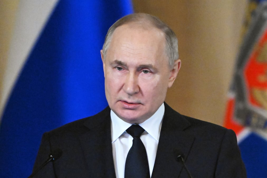 Le president russe vladimir poutine
