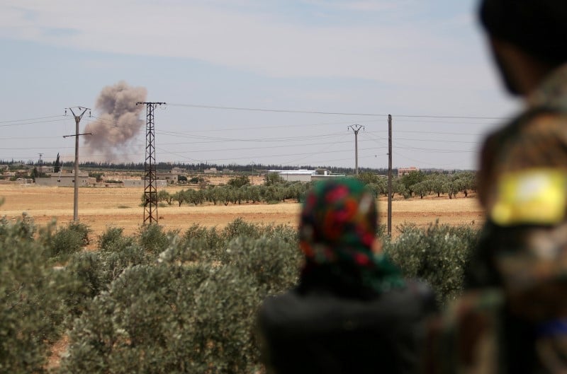 Une assistance internationale reclamee pour les civils de manbij, en syrie