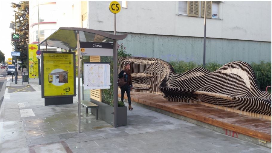 Abribus Grenoble