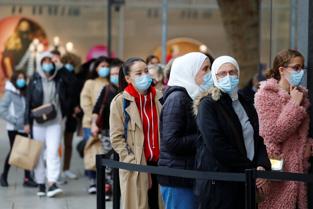 Coronavirus: l'allemagne predit 20.000 nouvelles infections quotidiennes en fin de semaine
