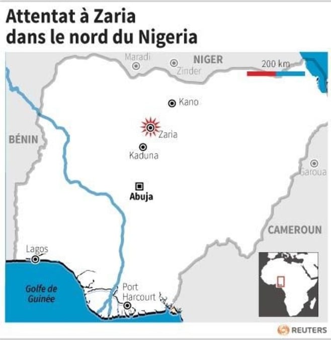 Attentat meurtrier dans le nord du nigeria