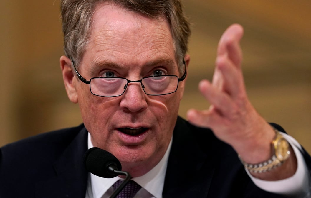 Usa/chine: lighthizer espere une fin des negociations d'ici quelques semaines