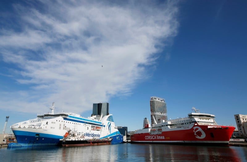 Blocage du fret et des passagers dans les ports corses