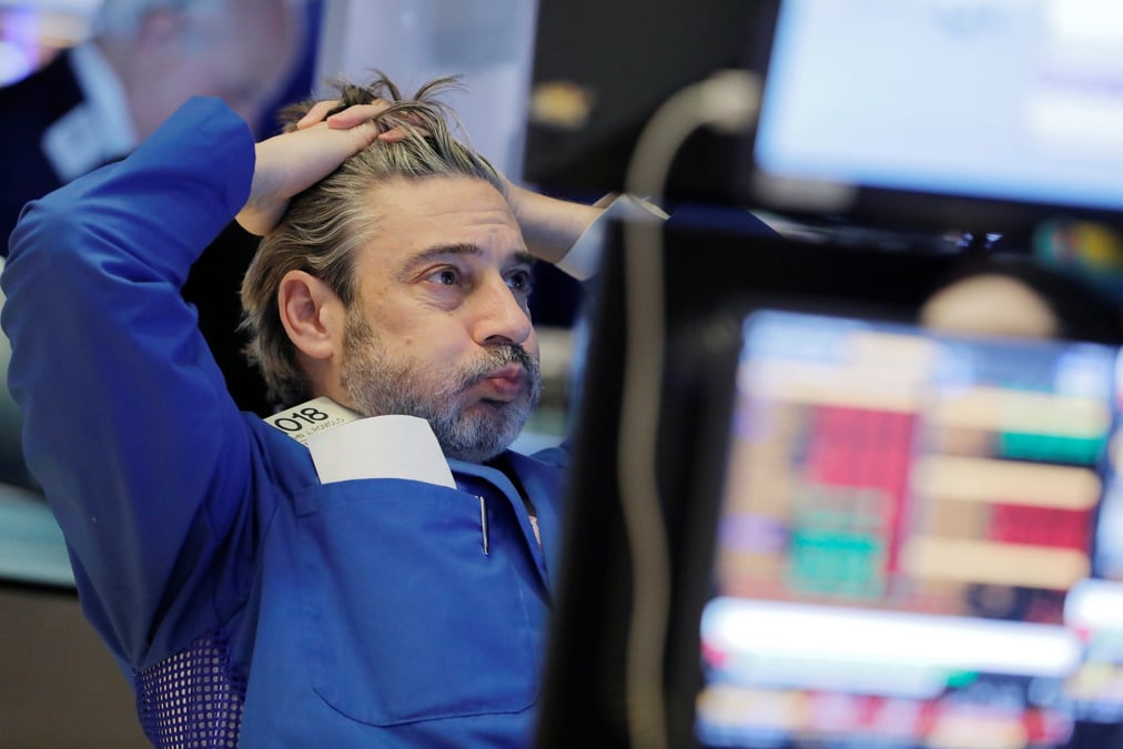 Trader à la Bourse de New York (New York Stock Exchange), Wall Street