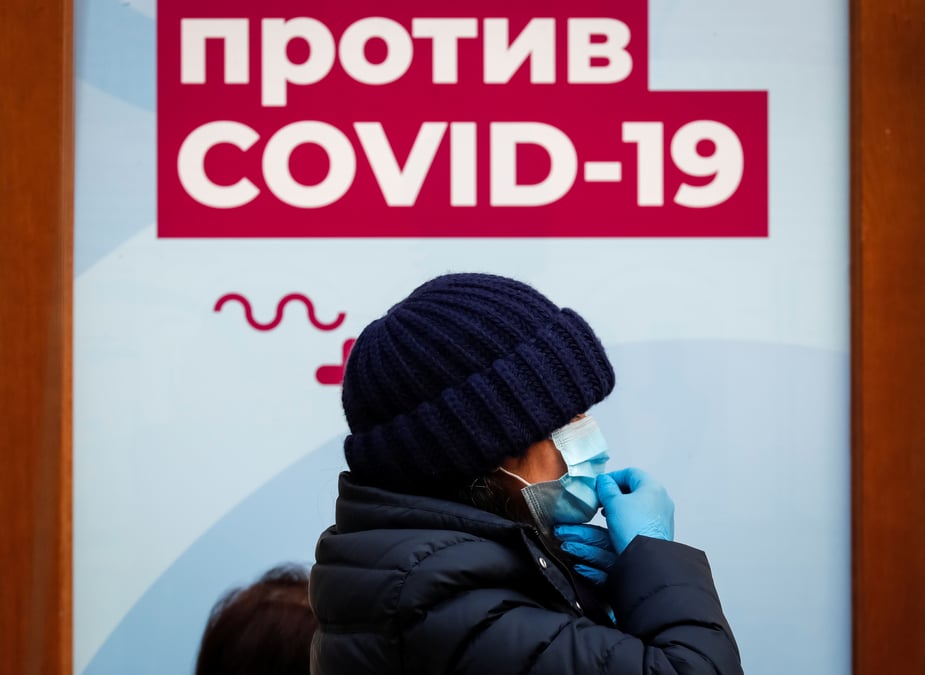 Coronavirus: la russie signale 19.238 nouveaux cas et 534 deces