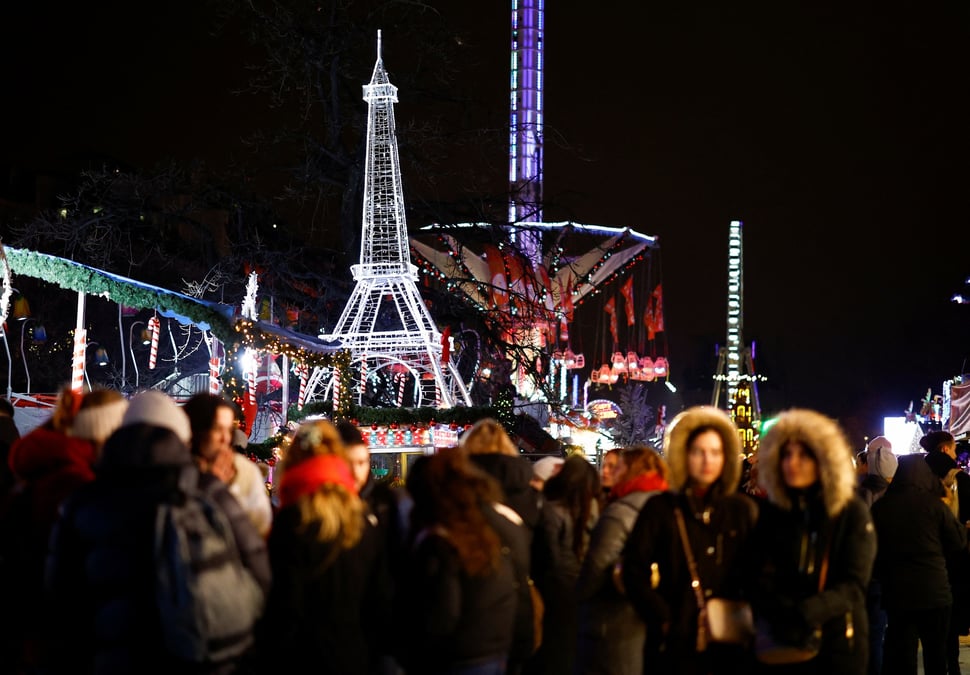 Lumieres de noel a paris