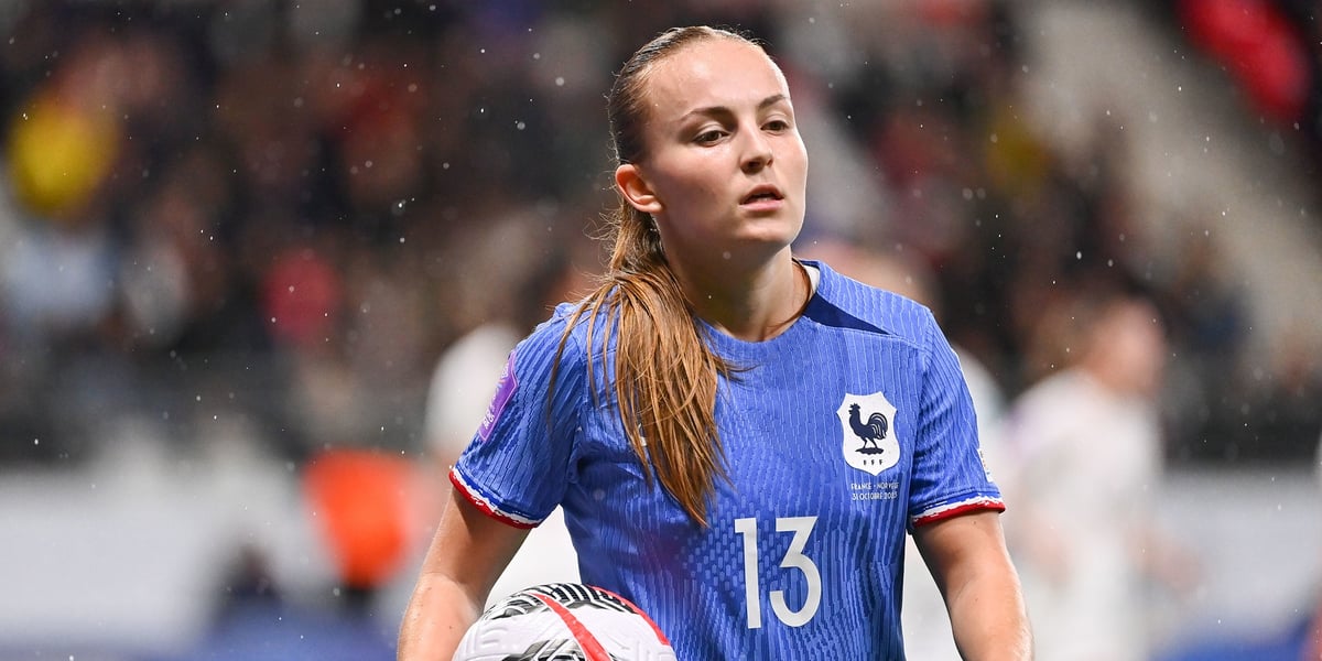 Julie Dufour lors de la Ligue des nations féminine, fin octobre.