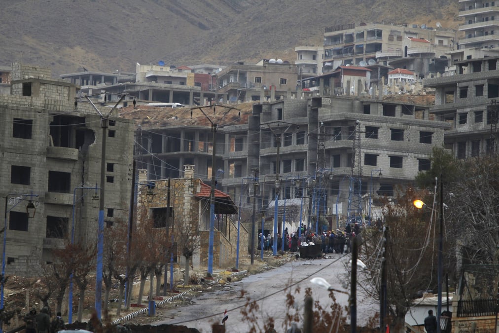 Des cas de grave sous-alimentation a madaya, en syrie