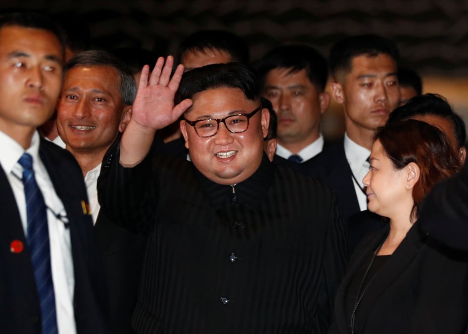 Escapade d'un soir pour kim jong-un a singapour