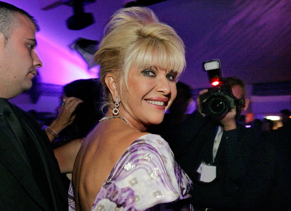 Etats-unis: deces d'ivana trump, premiere epouse de donald trump