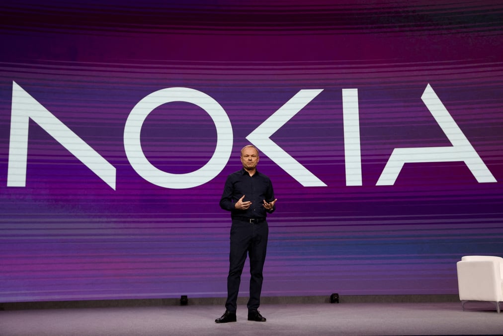Le dg de nokia lors du congres de la gsm association a barcelone