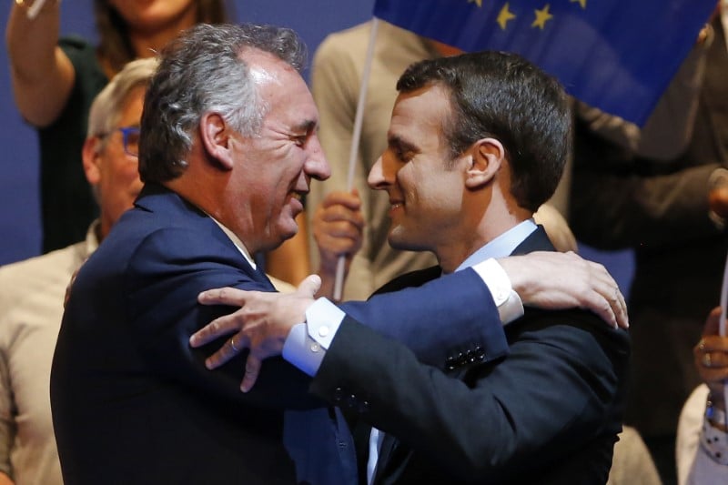 Fin de crise en vue entre le modem et la republique en marche