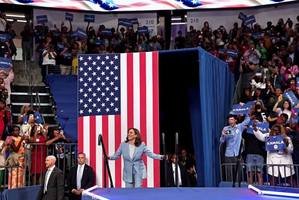 Kamala harris, candidate presumee du parti democrate